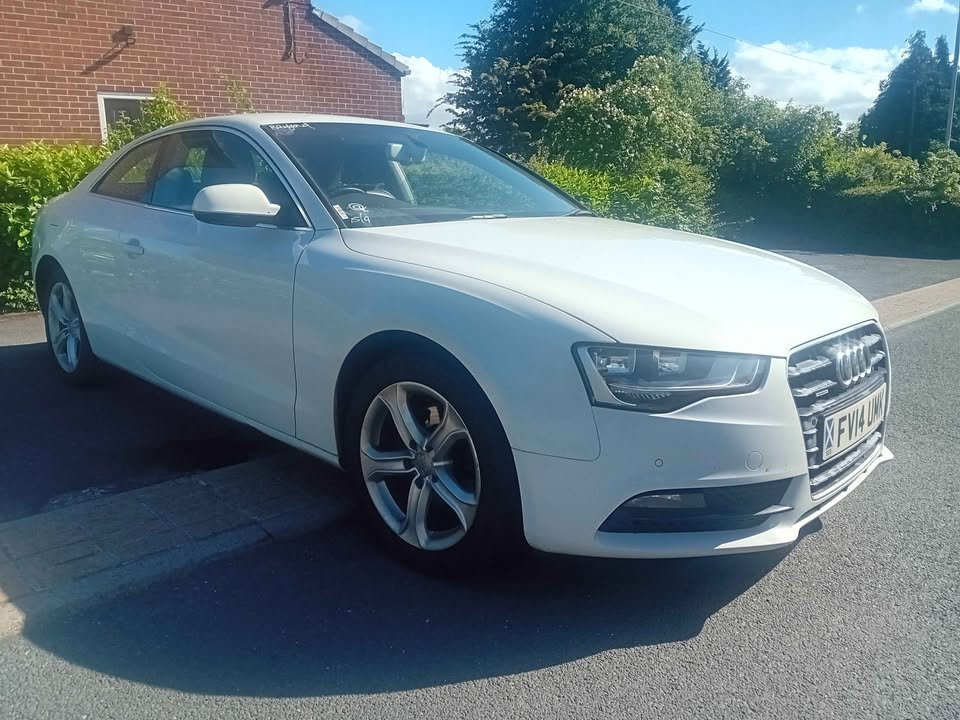 2014 AUDI A5 2.0 tdi se quattro, s-t automatic transmission. facelift model, hpi clear, HISTORY, DELIVERY