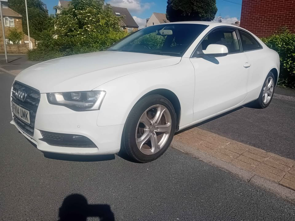 AUDI A5 2.0 tdi se quattro, s-t automatic transmission. facelift model, hpi clear, HISTORY, DELIVERY 2014